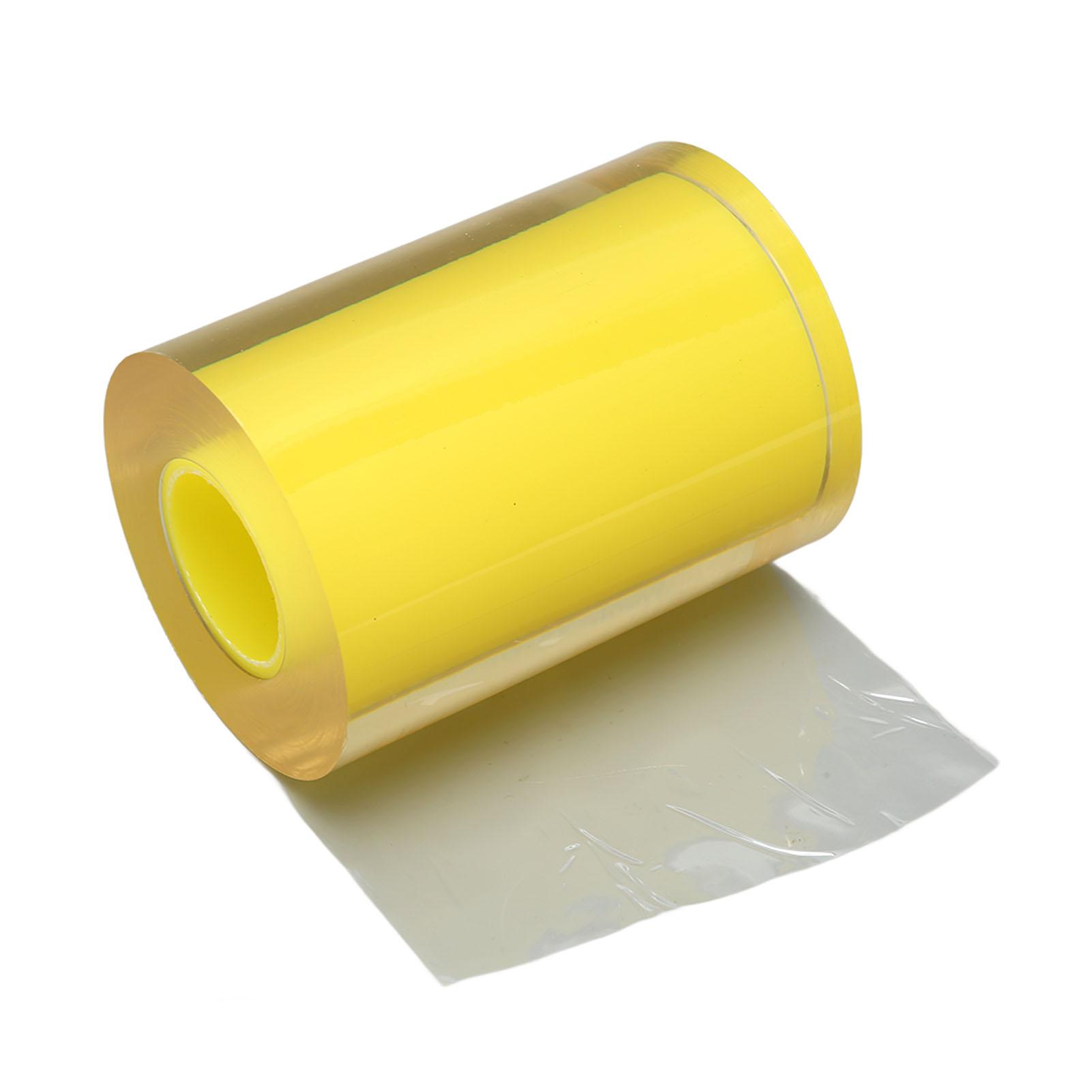 Uhren Statische Schutzfolie Klebeband Hohe Transparenz Antistatisch 100mm Breite Gelb Uhren PVC