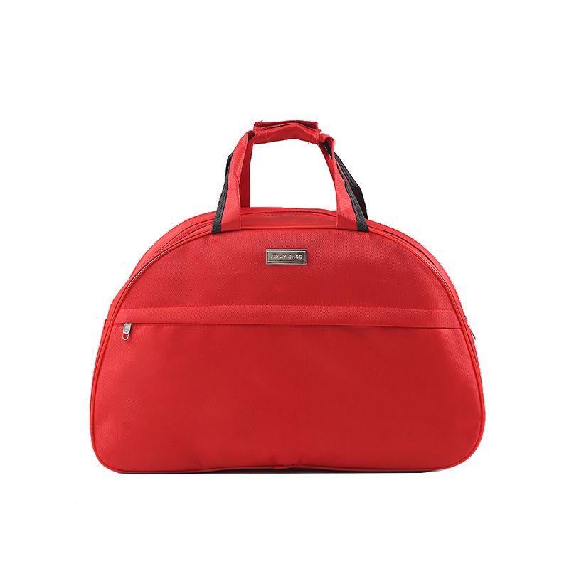 Reisetasche, wasserdicht, Oxford-Stoff, Reisetasche für unterwegs, große Kapazität, Reisetaschen für Herren und Damen, leichte Reisetaschen large rot