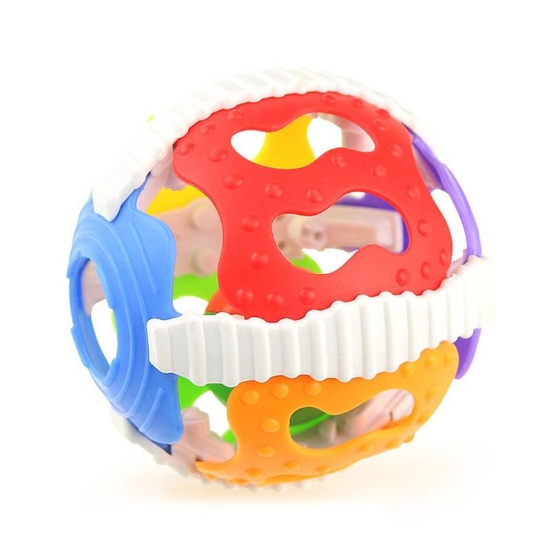 Lustiges Baby-Spielzeug, kleine laute Glocke, Ball, Rasseln, mobiles Spielzeug, Baby-Speelgoed, Neugeborenen-Intelligenz, Greifen, Lernspielzeug 1pcs random color