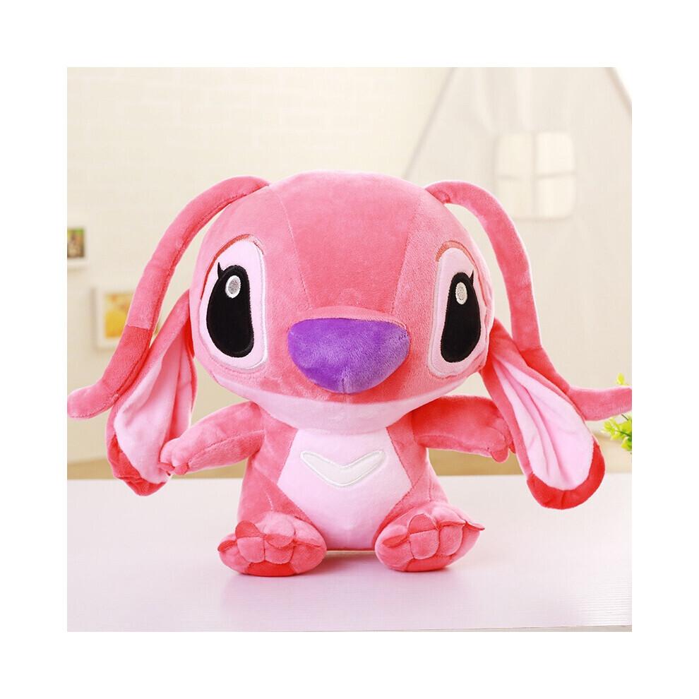 Rosa Stitch Lilo & Stitch Angel Langohr-Plüschtier, 55 cm – kuschelweiches Kinder-Wurfkissen, süßes Geschenk
