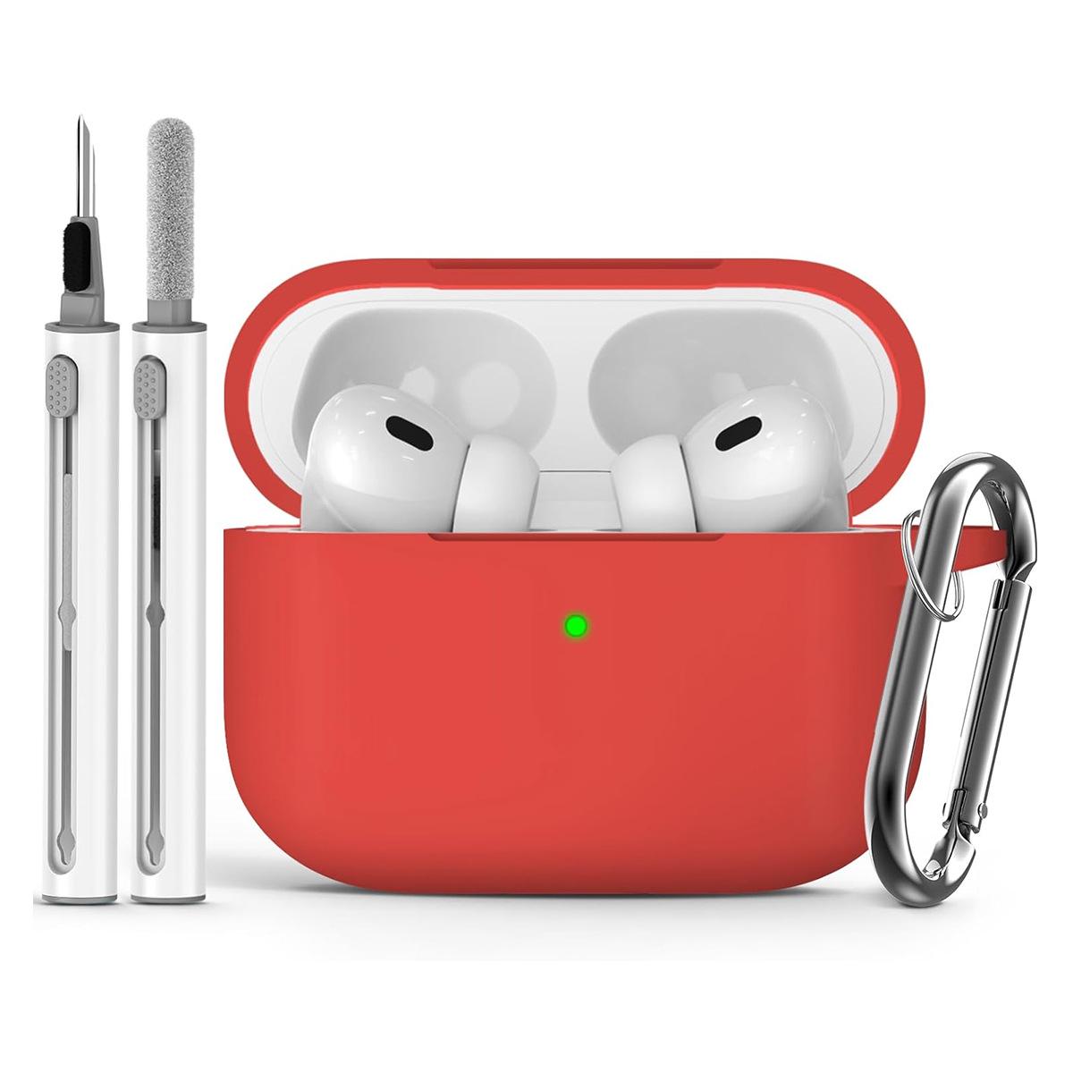 Bestseller AirPods Pro 3 Silikon Schutzhülle, 2025 Modell mit Riemen - Einfarbig Airpods pro 3