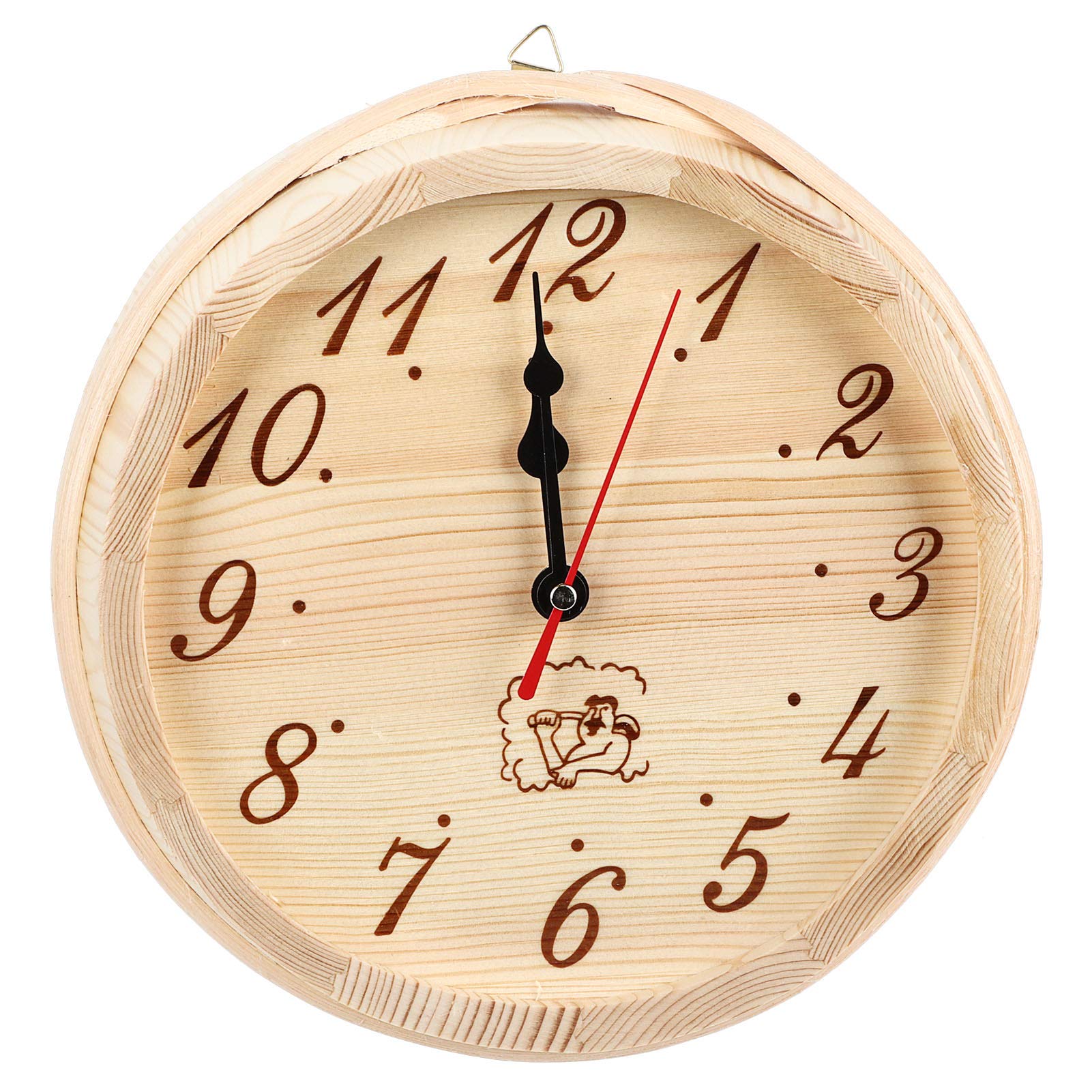Ongwan Einfache Sauna-Uhr, Tragbare Sauna-Timer-Uhr für die Heimdekoration
