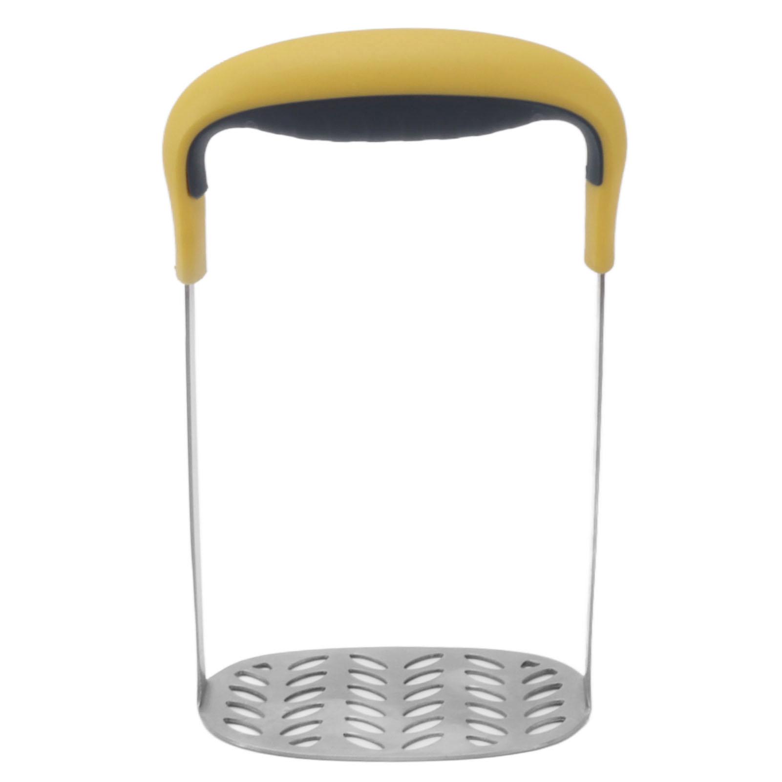 Nahrungsmittelstampfer Edelstahl Manuell Multifunktional Kartoffelstampfer für Obst Gemüse Babynahrung