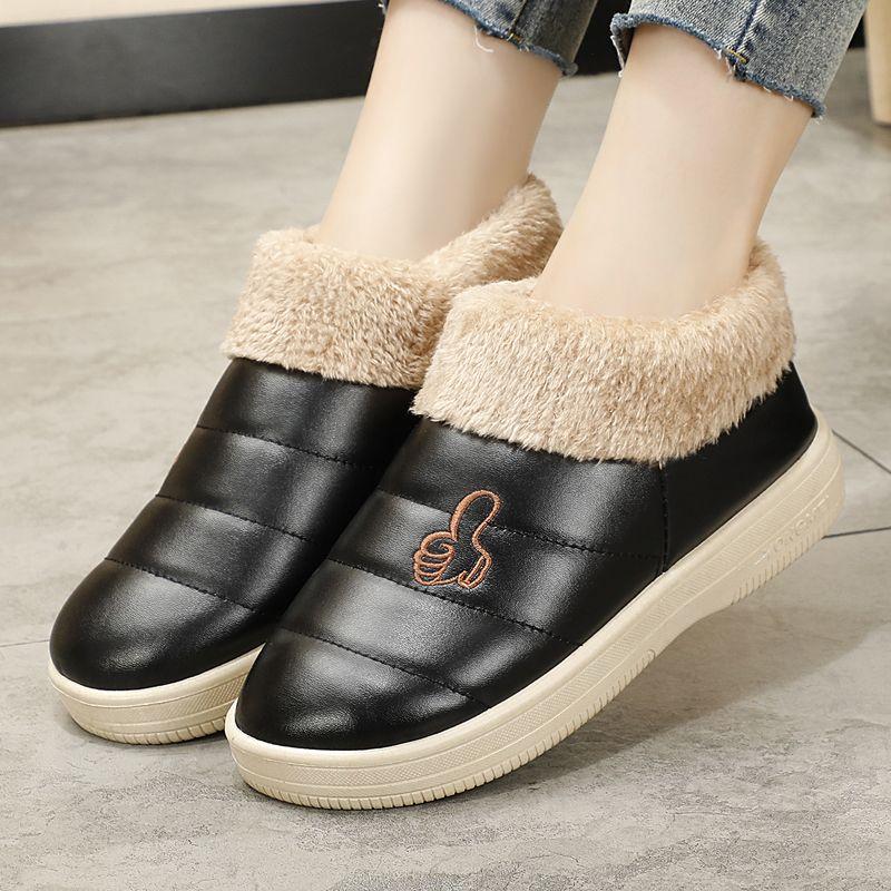 Hausschuhe Frauen Schlafzimmer Liebhaber Winter Hausschuhe Warmes Zuhause Hausschuhe Frauen Schuhe Indoor Gemütliche Turnschuhe Haus Frauen Hausschuhe 40 coole schwarze