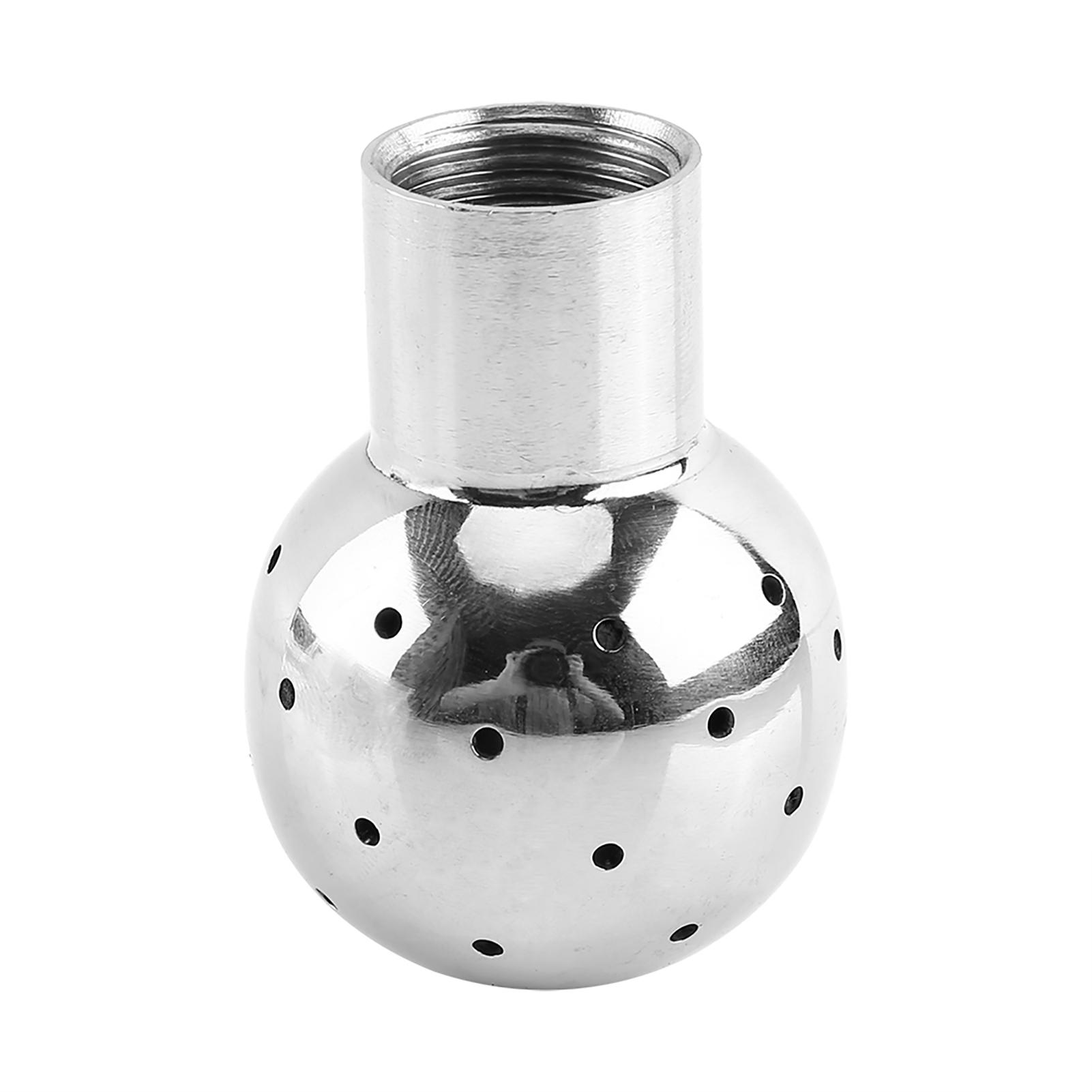 1pc G 12 Gewinde Weiblich Edelstahl Sanitär Spray Ball Tank Reinigung Ball( Rotary)