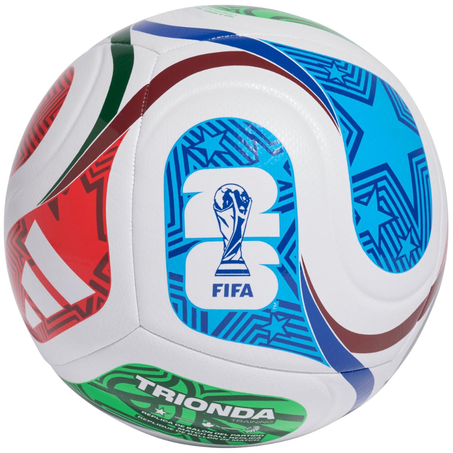 adidas FIFA Weltmeisterschaft 26 Trionda Trainingsball, Unisex weiß Fußball 4 weiß