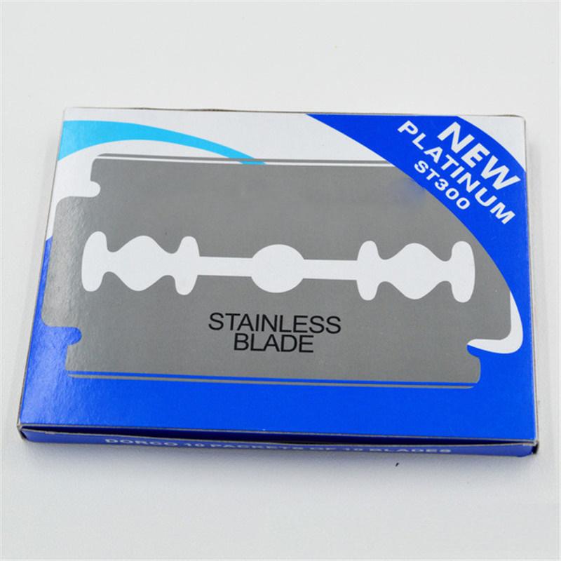 10/20/30/50/100 stücke doppelseitige Rasierklingen Edelstahl Sicherheit Für Rasieren Razor Männer rasierer Lames De Rasoir Barber Klinge 10 pcs per pack