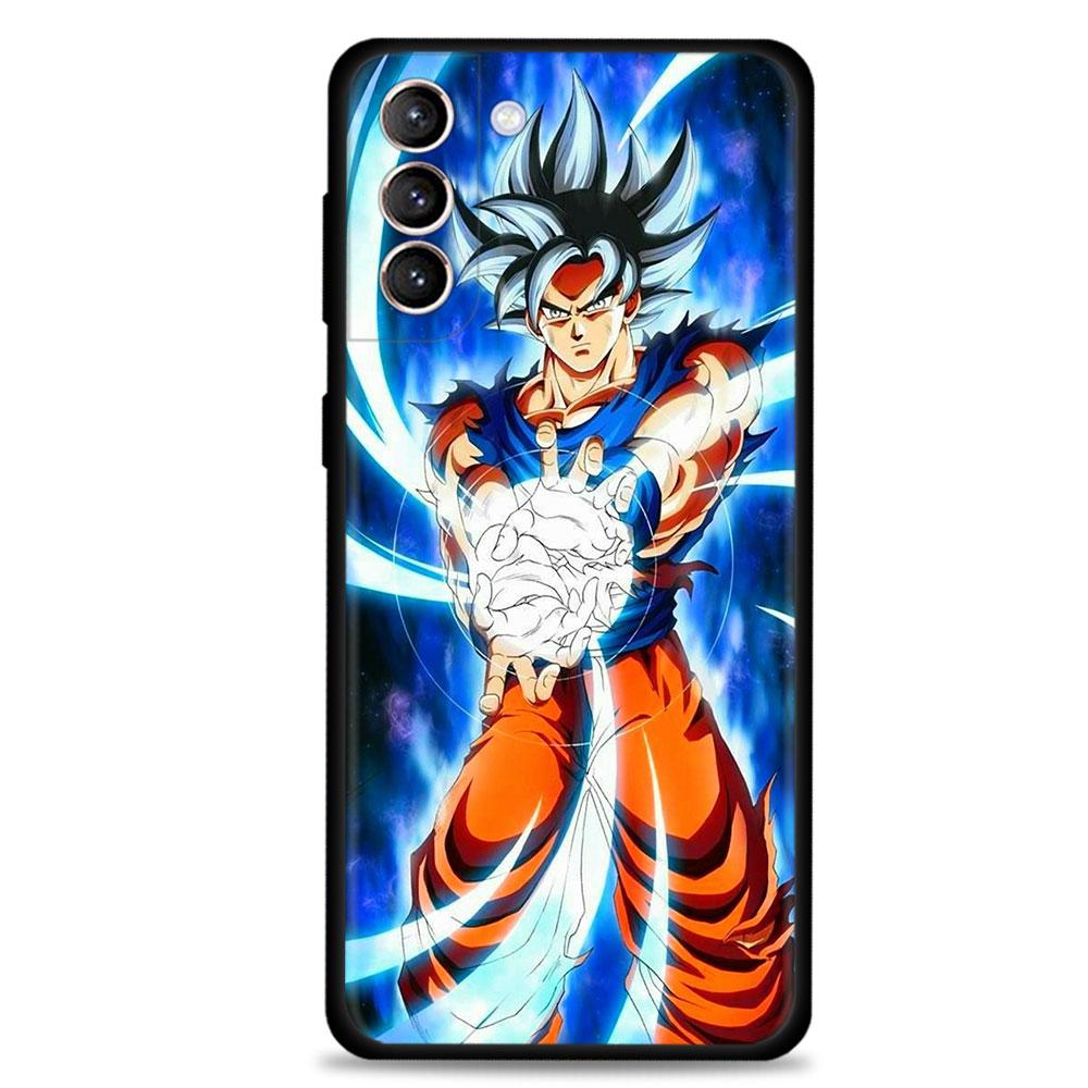 Dragon Ball Z Super DBZ Goku Handyhülle für Samsung Galaxy S20 S21 FE S22 Ultra S10 S9 S8 Plus S10e Note 20Ultra Silikonhülle Samsung S10 5G