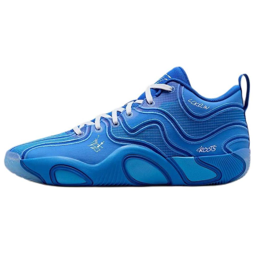 Jordan Tatum 3 Rutschfeste Abriebfeste Mid-Top Basketballschuhe Herren Blau Jordan HV6385-400 42 blau