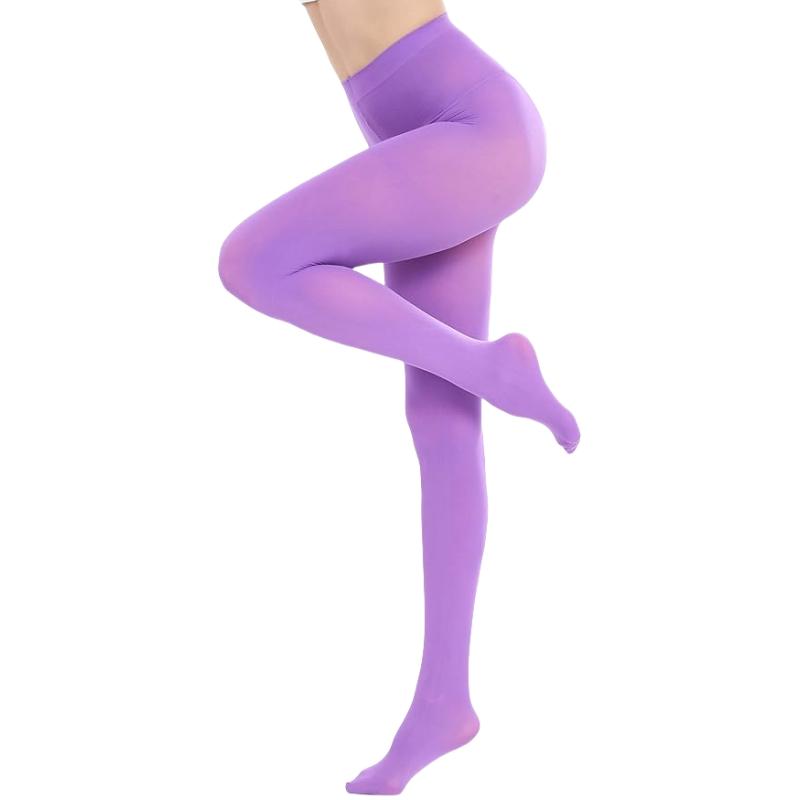 Neue 80D Herbst Warme Strumpfhosen Damen Bunte Strumpfhosen Damen Strumpfhosen Damen Strumpfhosen Samtstrümpfe Für Damen Medias Collants Femme One Size pink