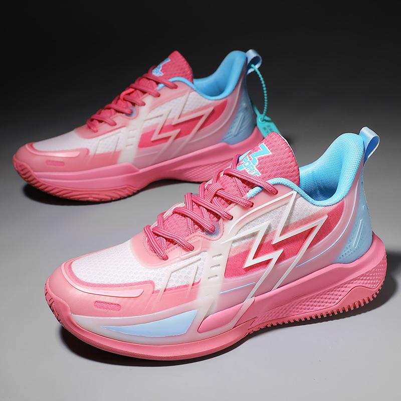 2025 neue beliebte Basketballschuhe Mesh atmungsaktiv Gummisohle Laufschuhe Herren- und Damen-rutschfeste Laufschuhe 39
