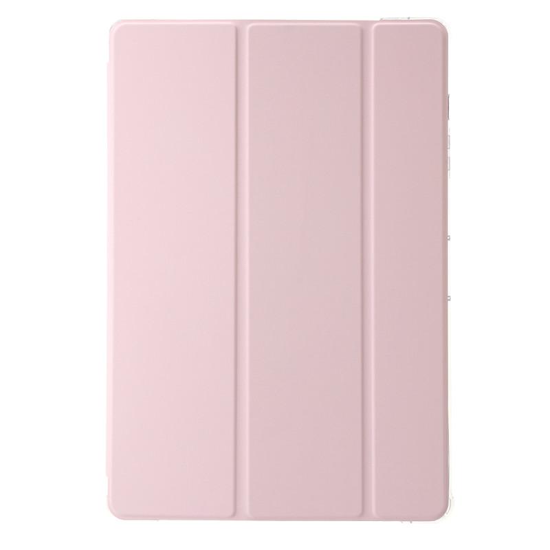 Für Samsung Tab S10 Lite Hülle Dreifach-Acryl Klar Hartschalen-Rückseite Ständer Tablet Hülle Für Galaxy Tab S10 Lite Hülle Mit Stifthalter S10 Lite (10.9 inch) rosa