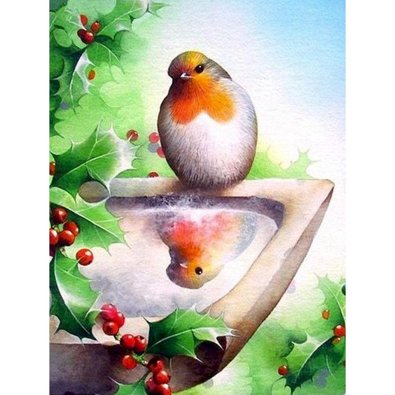 CHENISTORY Modernes Malen nach Zahlen für Erwachsene Tiere Blume Ausmalen nach Zahlen DIY Set Wohnzimmerdekoration Einzigartiges Geschenk 20x30cm no frame