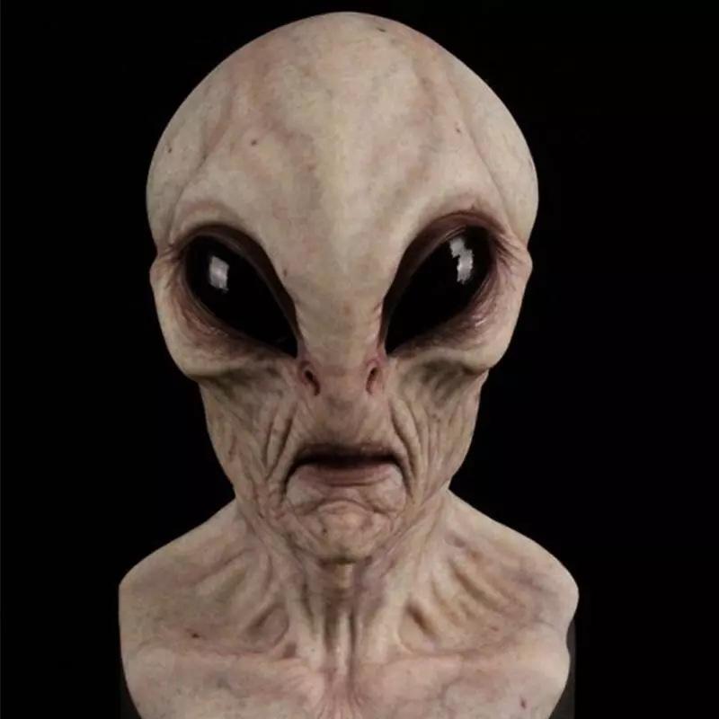 Neue Alien-Latex-Maske, Halloween-Alien-Horror-Maske
