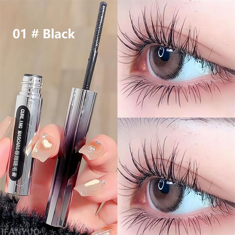Wimpern Mascara Verlängerung Schwarz Braun 3D Wimpernverlängerung Wimpern Langlebige Mascara Schnell trocknendes Augen-Make-up schwarz