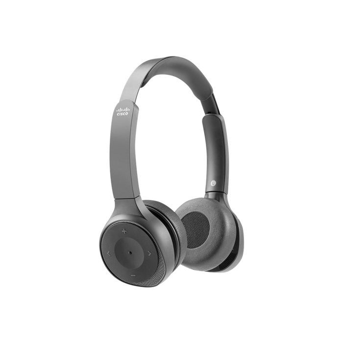 Headset - CISCO - Headset 730 - Kabelloses Bluetooth - Aktive Geräuschunterdrückung - Schwarz