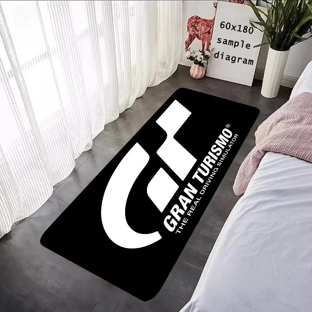 G-Gran-Turismo Deko Teppich für Schlafzimmer Rutschfester Teppich Willkommensteppiche Wohnzimmer Schlafzimmer Bettseite Weiche Bodenmatte Küche Vordertürmatte 40cmX60cm