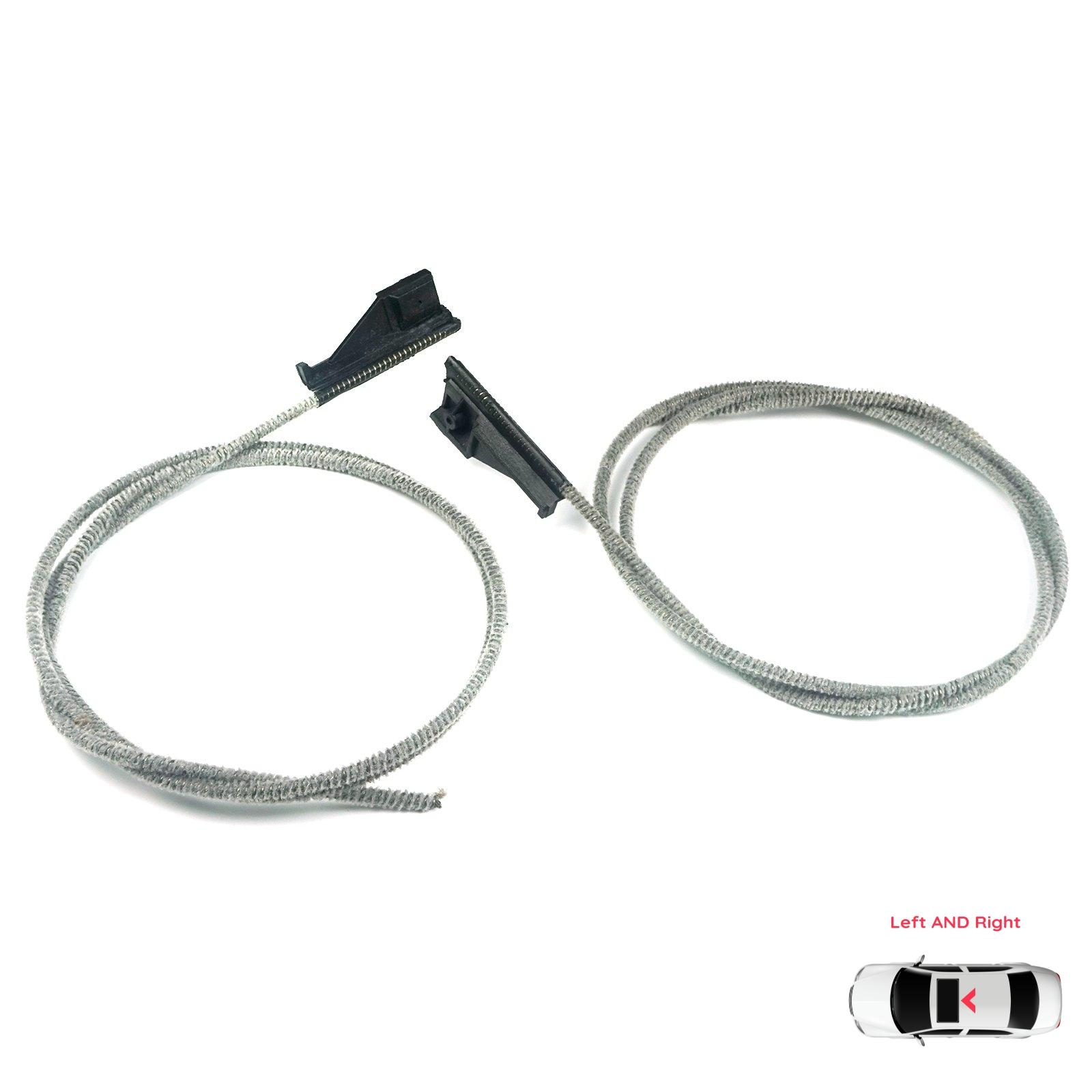 Bross Autoteile BSR12 Schiebedach-Reparatur-Schienenantriebskabel A2107800189, A2107800089 für Mercedes E-Klasse W210 1996-2003