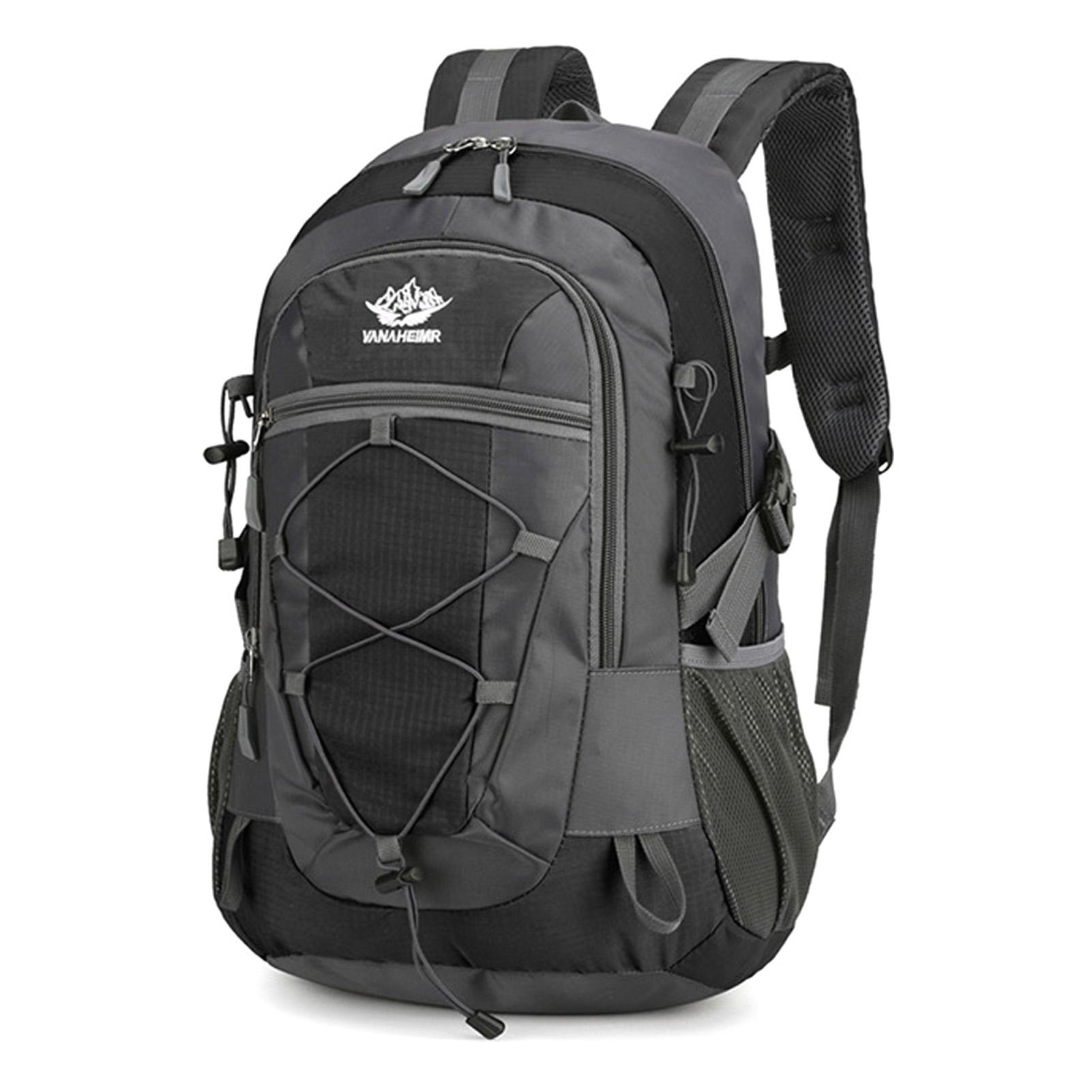 Wandern Rucksack Reise Rucksack Camping Rucksack für Männer Wasser Beständig Outdoor Rucksack mit schwarz