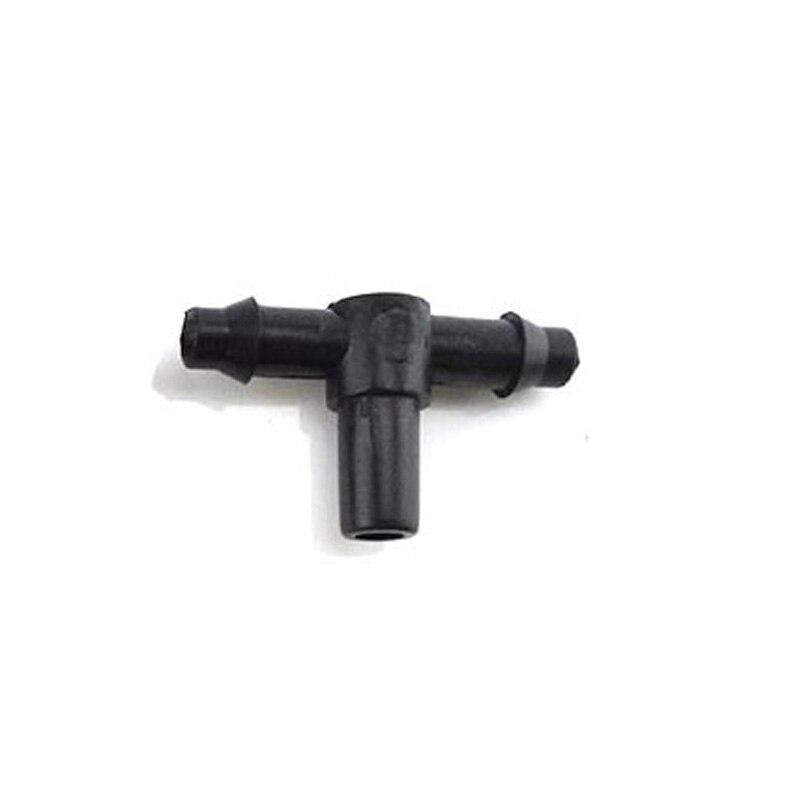 50 stücke 4/7mm Rohr T stecker Barb Stecker Garten Gartenarbeit Schlauch Bewässerung Tropf Bewässerung T Adapter Splitter garten Wasser type 3  50pcs
