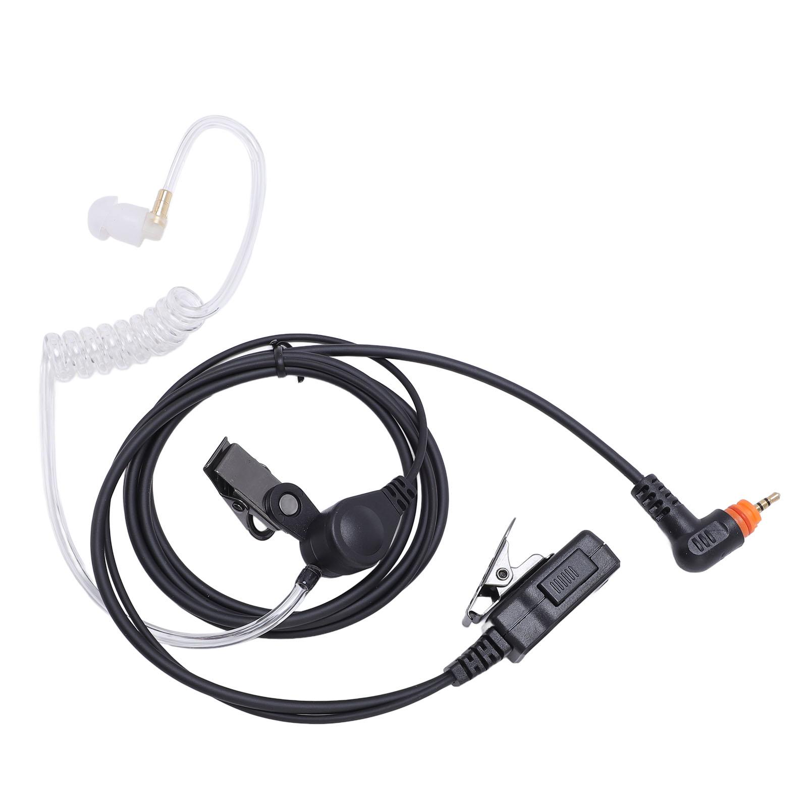 2-Wege-Funkgerät Ohrhörer mit Mikrofon Kabelloses Überwachungs-Headset Akustikschlauch-Headset für SL1M SL1K