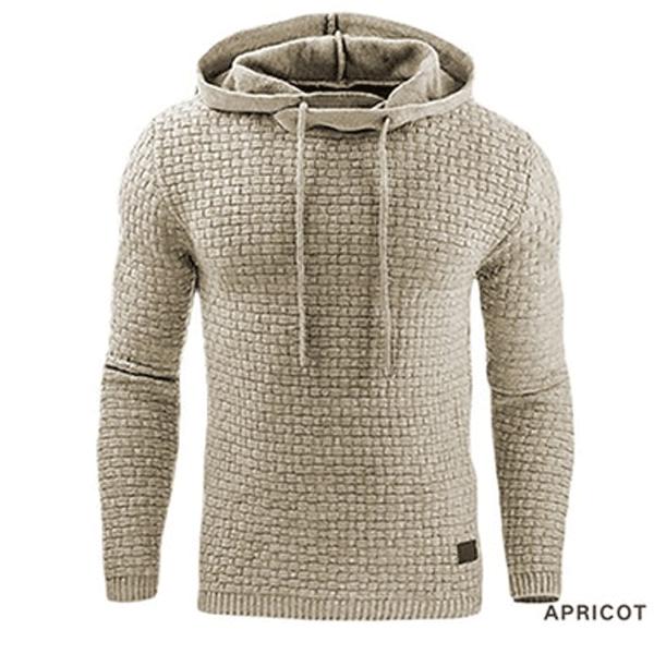 Herrenmode Casual Outdoor Kapuzenpullover Hedging Hoodie Pullover XL apricot