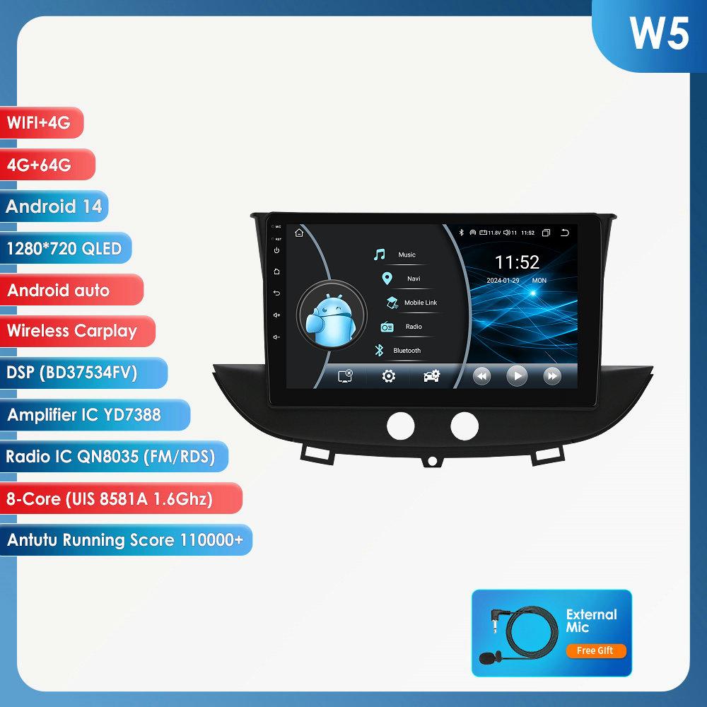 Ossuret Snapdragon Intelligenter Bildschirm Autoradio für Opel Grandland X 2016 - 2020 Crossland X Multimedia Stereo Videoplayer Carplay Android Auto GPS W5 8Core 4G 64G