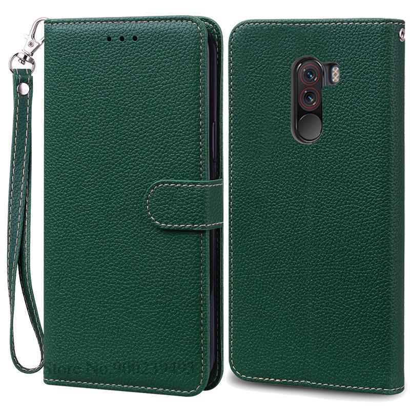 Für Xiaomi Pocophone F1 Fall Stoßfest Brieftasche Flip Fall Für Poco F1 Abdeckung Xiaomi Mi Poco Telefon F1 Poko F1 pocoF1 Telefon Fällen Pocophone F1-Poco F1