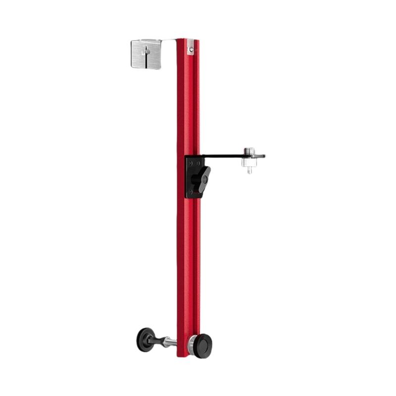 Laser-Nivellierhalterung Aluminium Laser-Nivellieradapter Verstellbar Hängend Wand-Laser-Nivellierhalterung Wandlaser Heben 400mm