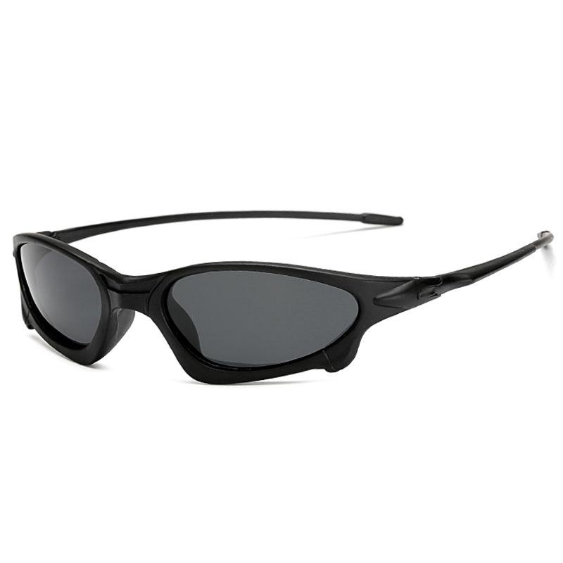 Herren Outdoor Sport Polarisierte Sonnenbrille Fahrradbrille Lässige Wander Angel Sonnenbrille Fahren Fahrbrille gray