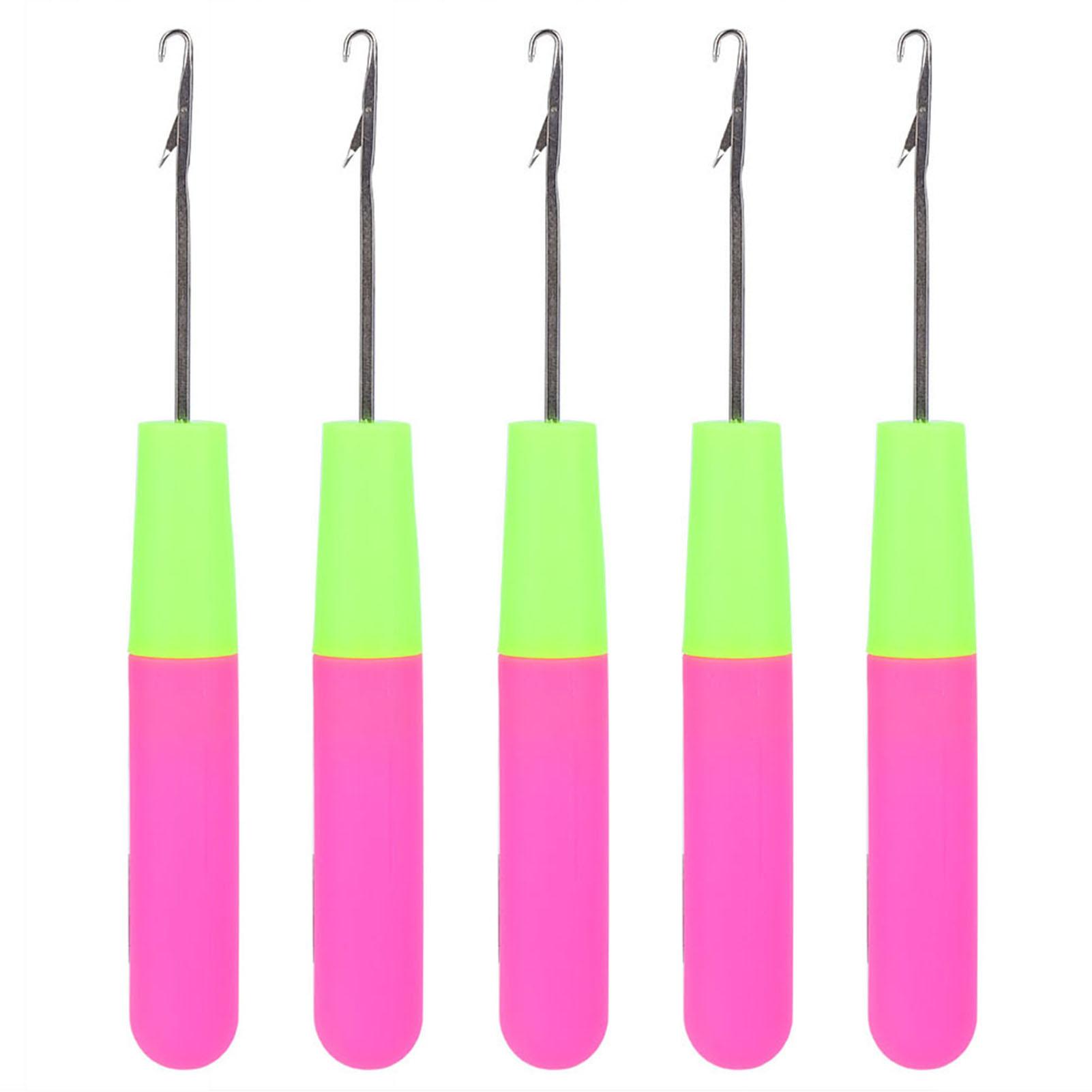 Häkeln Latch Hook Nadeln Haarverlängerung Flechten Handwerk Geschicklichkeitswerkzeug-Set M