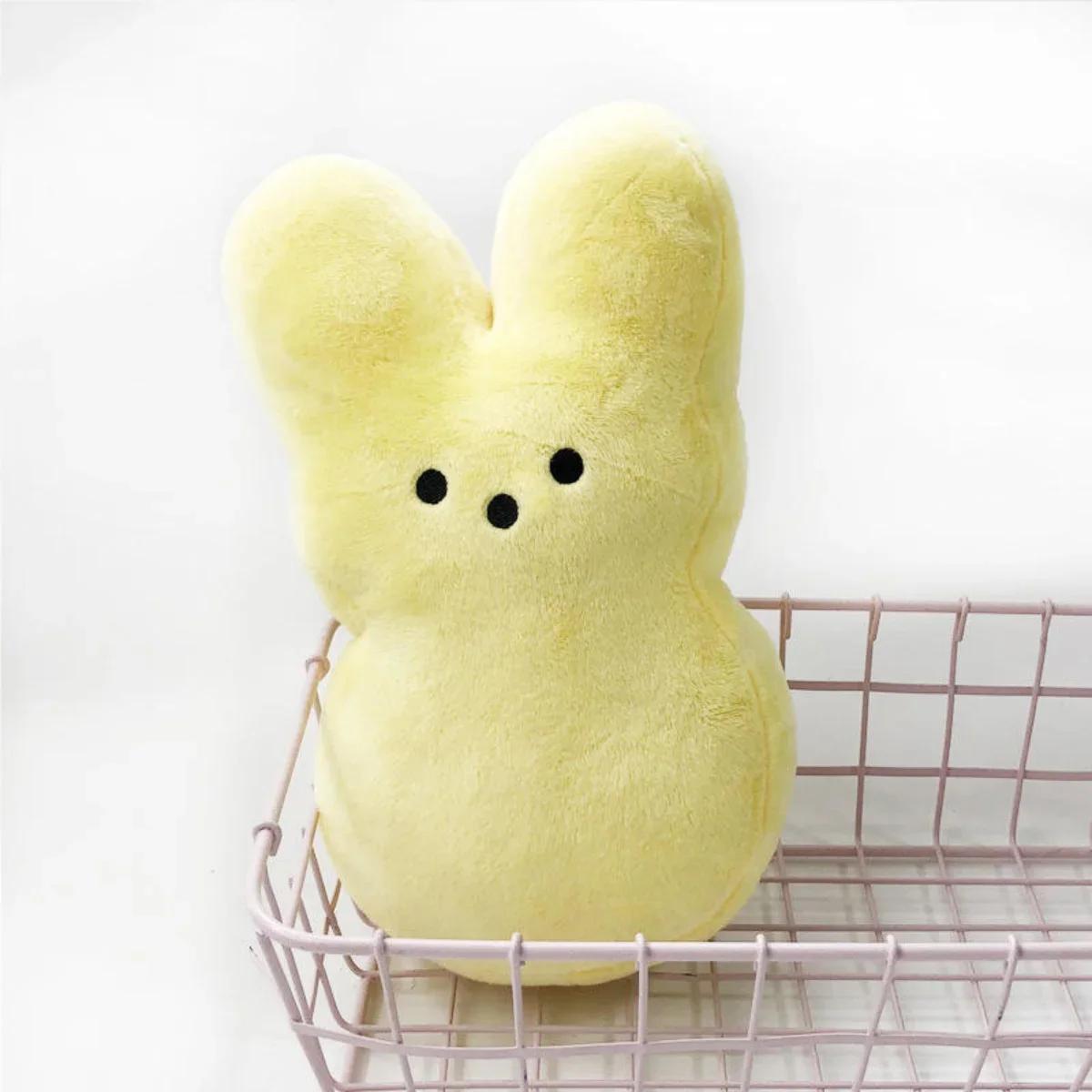 13cm Entzückende Oster Peeps Hasen Plüschtiere Cartoon Hasen Spielzeug Weiche Stofftier Spielzeuge Heimdekoration Kawaii Hase Kinder Geschenke 13cm