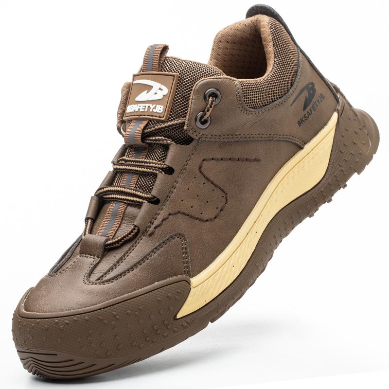 Sicherheitsschuhe mit Zehenschutzkappe für Männer und Frauen, Arbeitsschuhe, pannensicher, atmungsaktiv, Arbeitsschuhe, Stiefel, Schutzstiefel für Männer 46