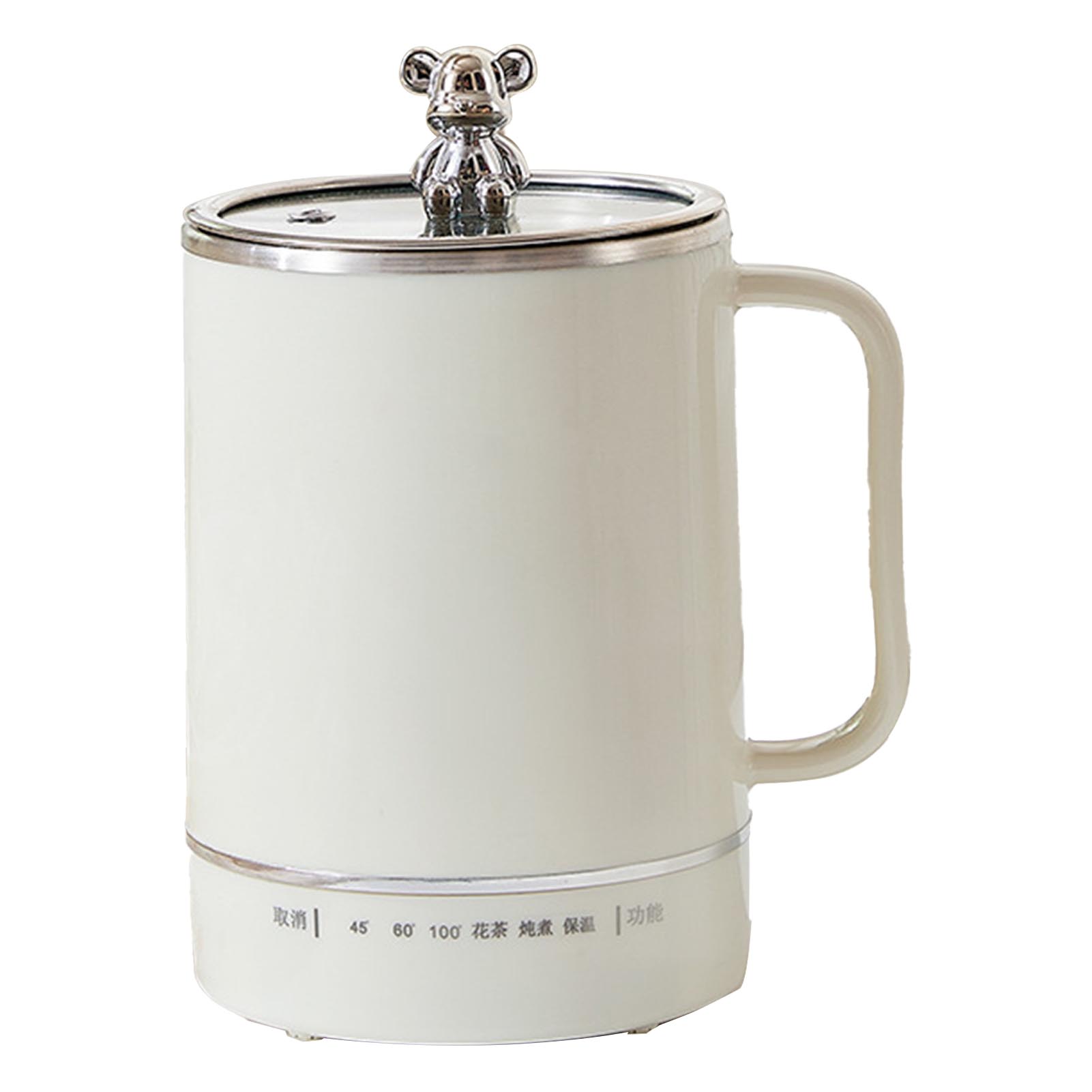 Elektrischer Wasserkocher, Wasserkocher, Edelstahl, klein, tragbar, für Büro, Zuhause, Reisen L(for 6.5-9kg)