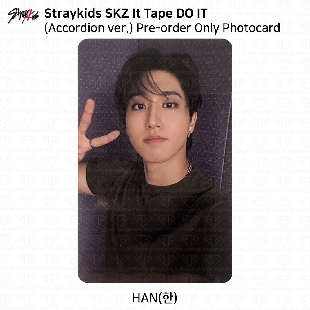 Stray Kids SKZ It Tape DO IT Akkordeon-Version. Offizielle Fotokarte Han Pre-order