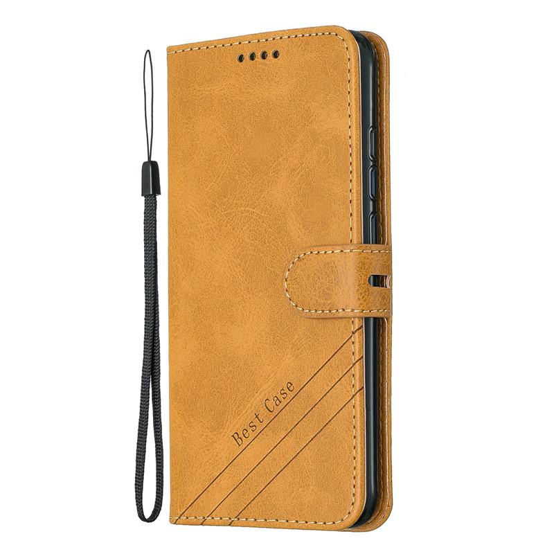 Huawei P30 Lite Hülle Leder Flip Case Für Funda Huawei P30 Lite Handyhülle Huawei P 30 Pro p30lite P20 P40 Lite E P40 Pro Hülle P30 gelb