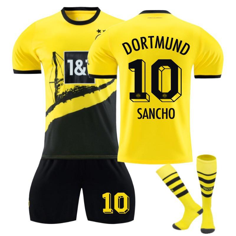 23-24 Dottes Heimfußballtrikot Nr.. 11 Royce 9 Alai 22 Bellingham Kinderkleidung Hemden Grenzüberschreitend 28#