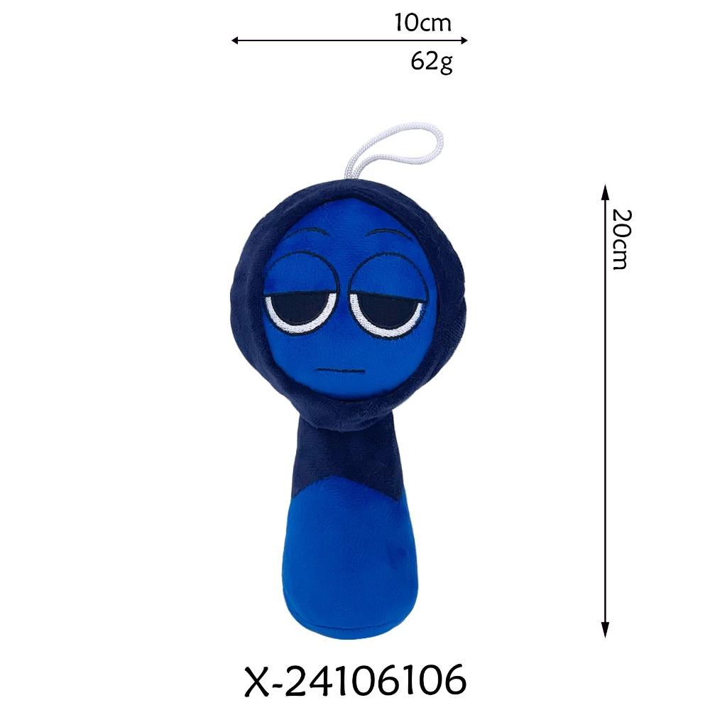 2025 Neue Sprunki Plüschtiere Weiche Rhythmusbox Plüschpuppen Stoffspielzeug Spiel-Merchandise Plüschtiere für Kinder Geburtstags-Weihnachtsgeschenke 20cm amarant