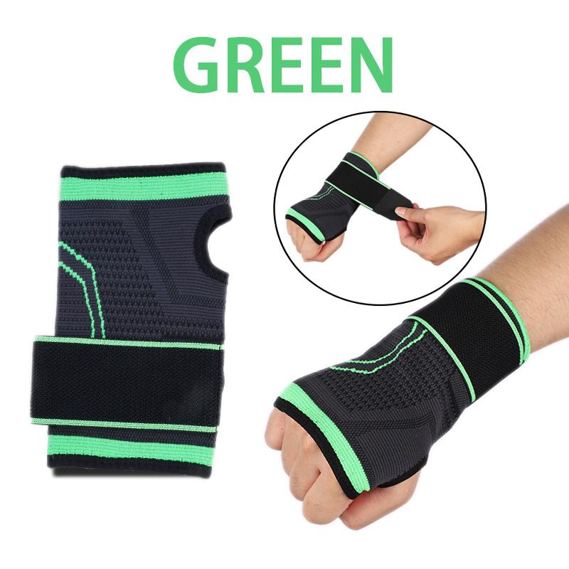 Gym Fitness Handschuhe Handgelenk Unterstützung Sport Armband Therapie Schutz Fingerlose Sicherheit Bodybuilding Unterhaltung 1 Stück XL (about 20-23cm)