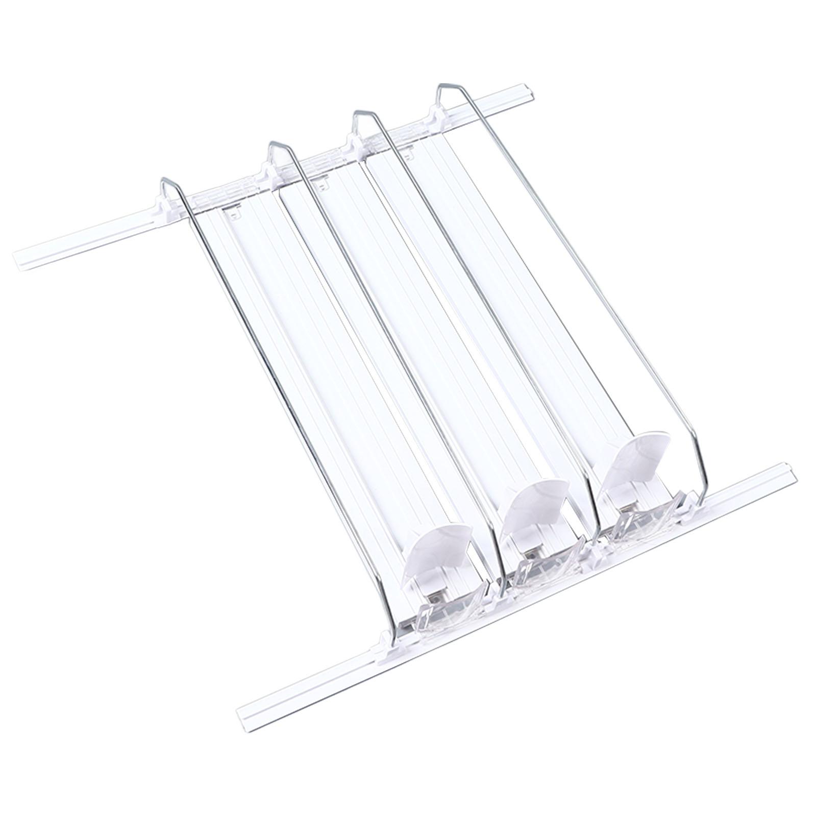 38cm Getränkeorganisator für Kühlschrank Automatischer Schieber Gleitmechanismus 12oz 16oz 20oz Soda-Spender für Kühlschrank White