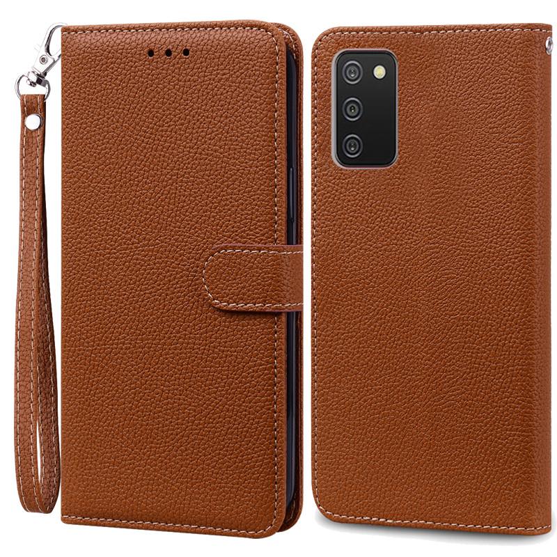 A02S Hülle Für Samsung Galaxy A02s Hülle Leder Brieftasche Flip Hülle Für Coque Samsung Galaxy A02S A 02s A025F Hülle Weiche Fundas Etui For Samsung A02S