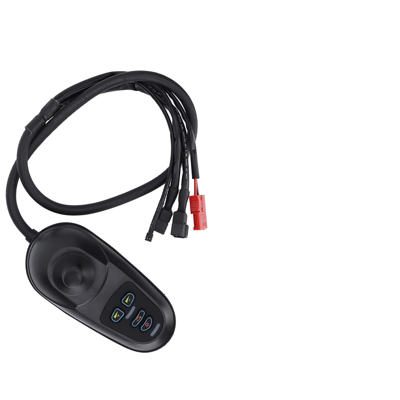 Ersatz-Joystick-Controller für Elektrorollstühle, gebürsteter 4P-Joystick-Controller mit Bremse