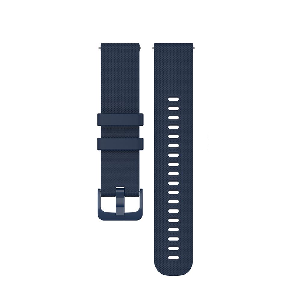 Silikonarmband für Garmin Vivoactive 3 4 4S Smart Watch Band Ersatzarmband für Garmin Venu 2 2S For Garmin Vivoactive 4 navy blau
