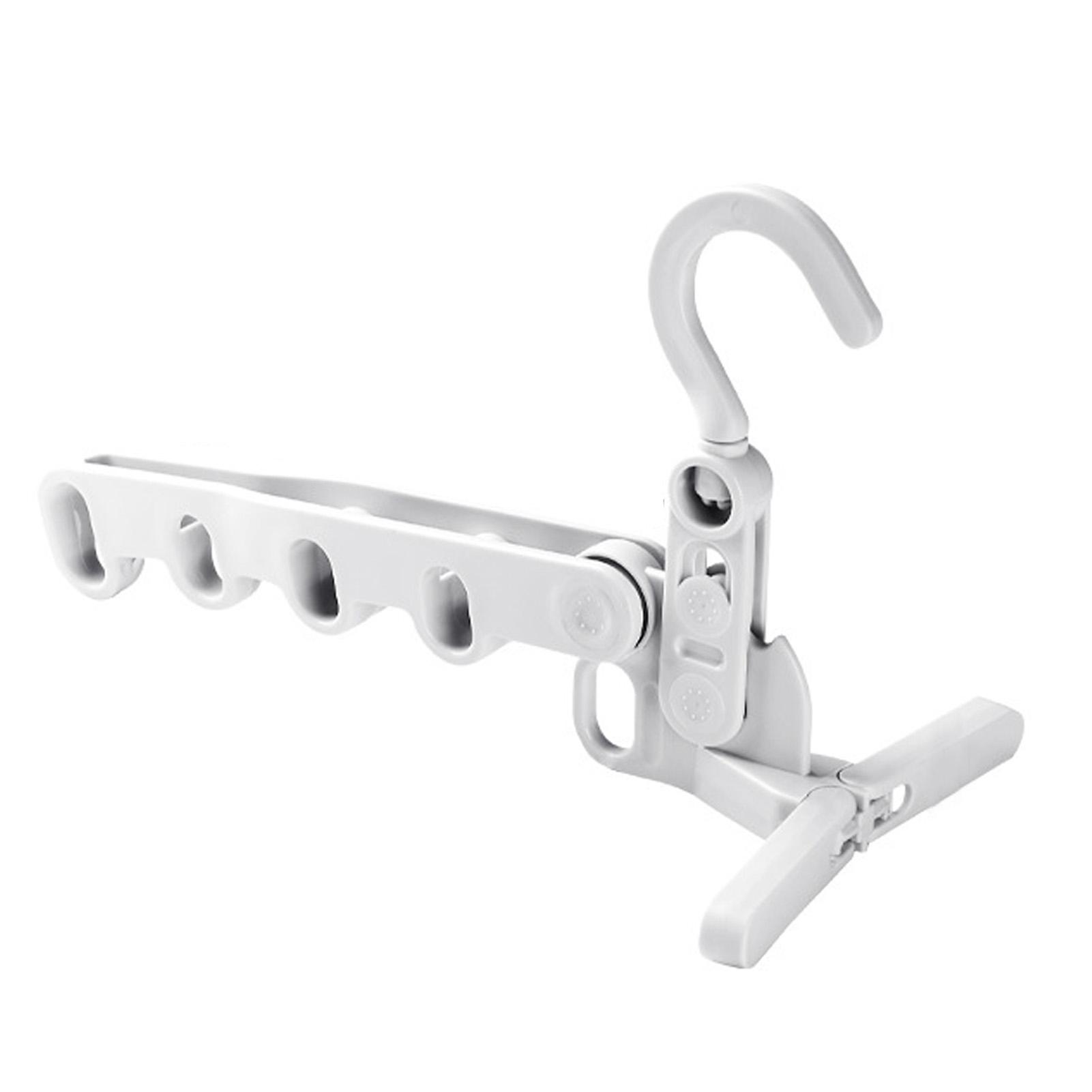 Über der Tür Faltbarer Wäscheständer Wäscheraum Hängeregal Über der Tür Kleiderbügel