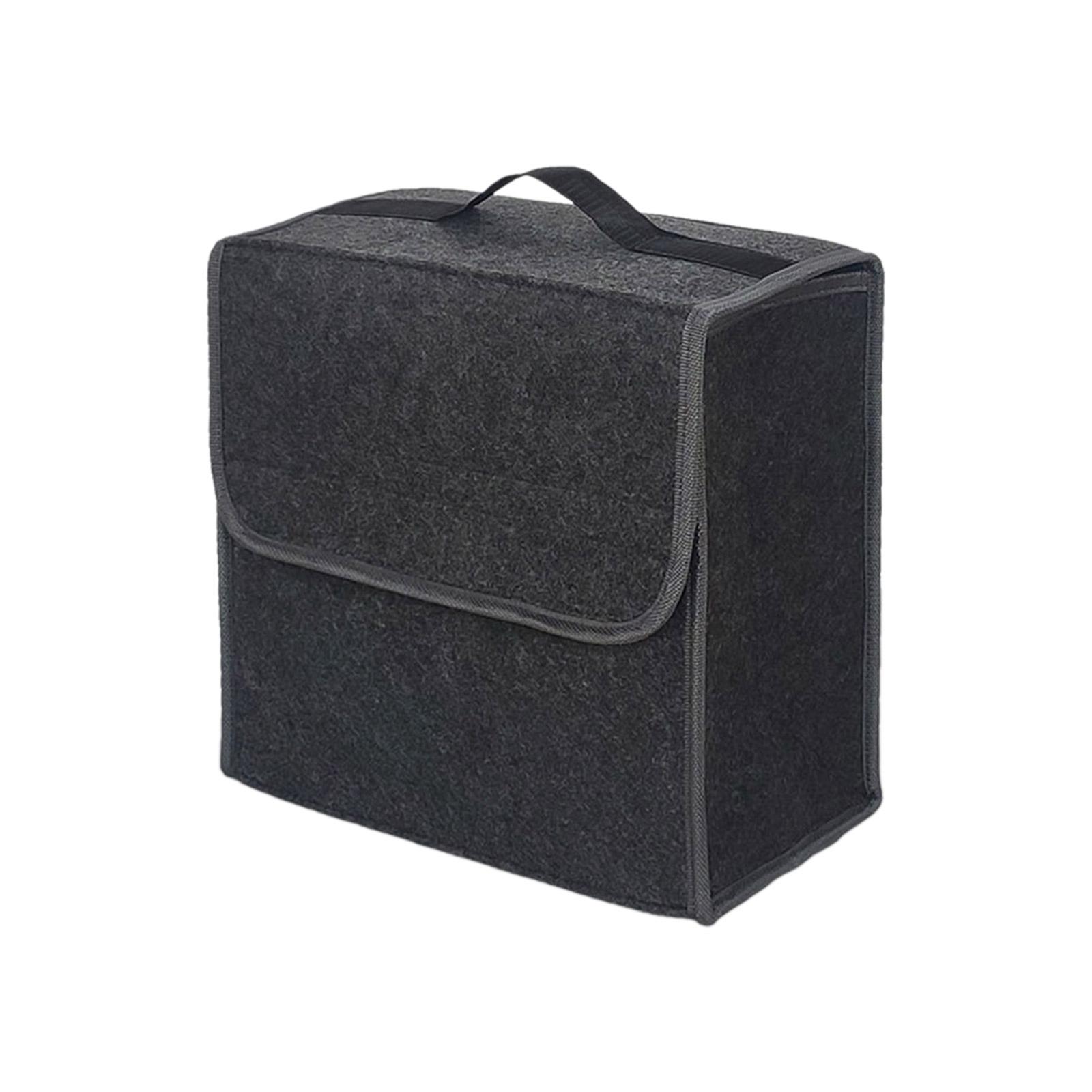 Große Auto-Kofferraum-Organizer-Fahrzeug-Aufbewahrungstasche mit mehreren Taschen Auto-Organizer-Werkzeugtasche Großes Auto-Zubehör S grau