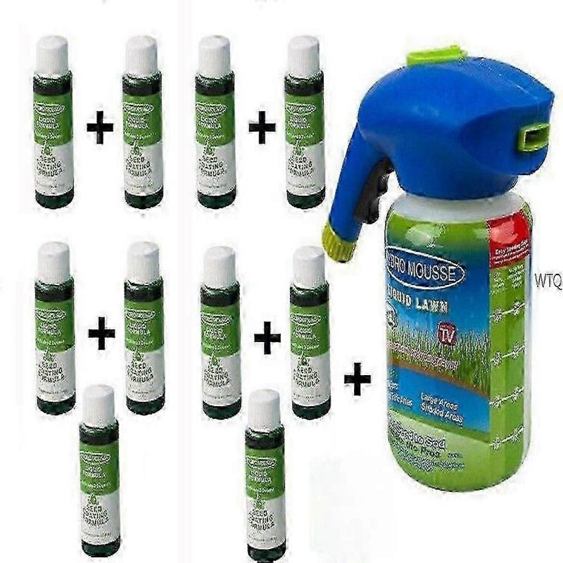 Garten Hydro Hydro Mousse Flüssig Kunstrasen Rasensamen Sprüher Mit Wachstumförderndem Hoch 1pcs X 1Sprayer