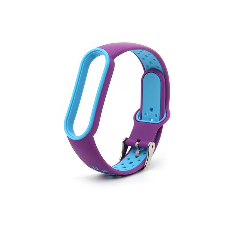 Sport-Silikon-Armband für Xiaomi Mi Band 7 6 5 4 3 NFC, weiches Armband, Smart-Armband, Ersatzzubehör mit Metallschnalle For Mi Band 7/NFC