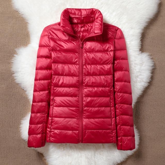 Daunenjacke Damen Mantel Herbst Winter Jacken für warme Steppparka Damen und leichte Damen Ultraleichte Kapuze XXXXXL