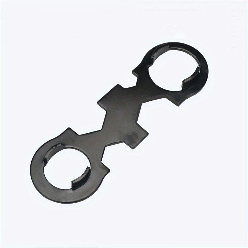 Badezimmer Duscharmatur Schraubenschlüssel Schlauchmutter für Ventil Sprudler Schraubenschlüssel Armatur Installation Handwerkzeuge Haushaltsreparaturzubehör schwarz