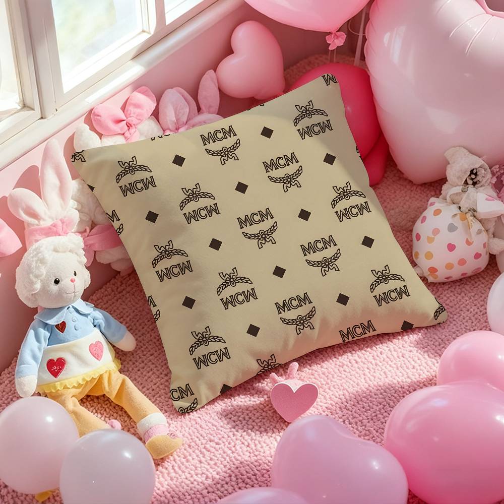High End Mode M-MCM Kissenbezug Muster Bedruckter Kissenbezug für Wohnzimmer Sofa Kissenbezug & Schlafzimmerdekor 16x16Inch